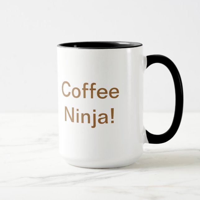 Coffee Ninja! Mug (Right)