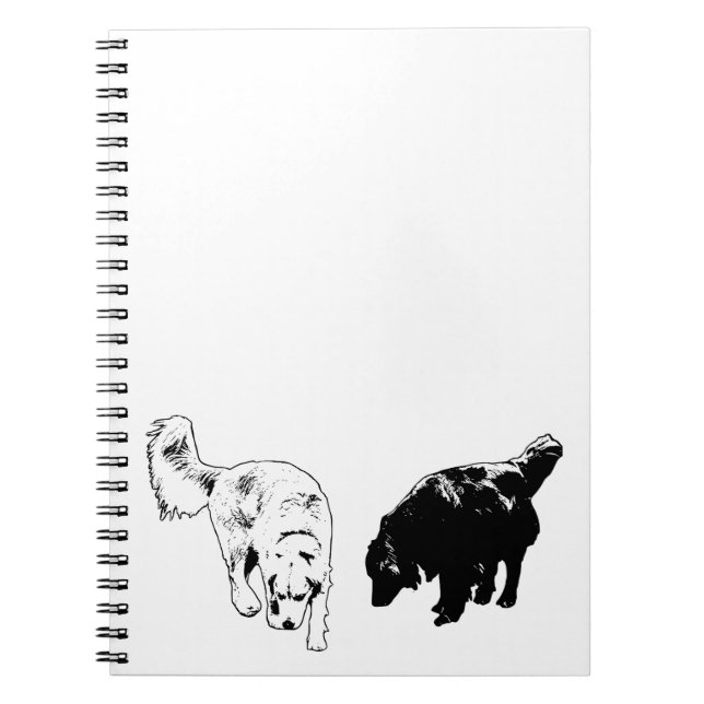 Coffee-Nook Plans — Retriever Duo Notebook (Front)