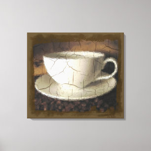Coffee of Old Canvas Print