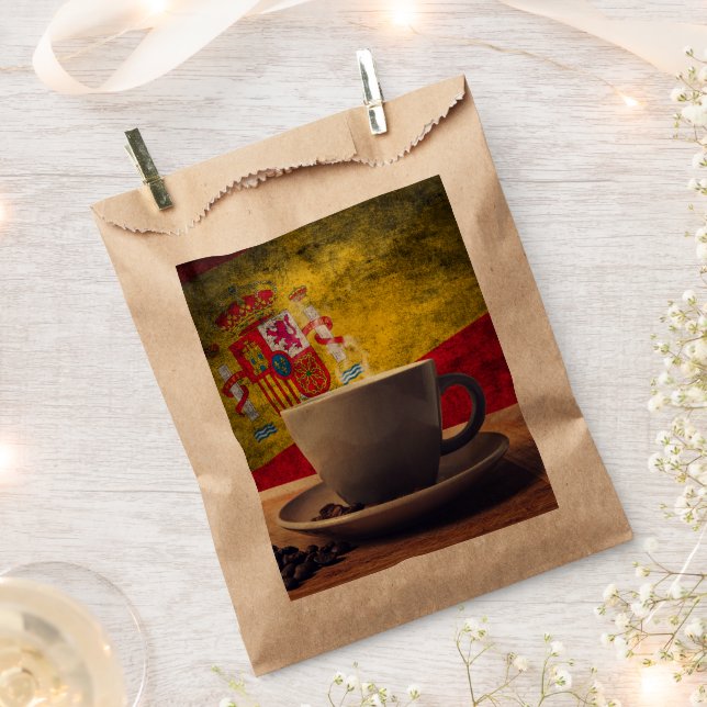 Coffee of Spain Favour Bag (Clipped)