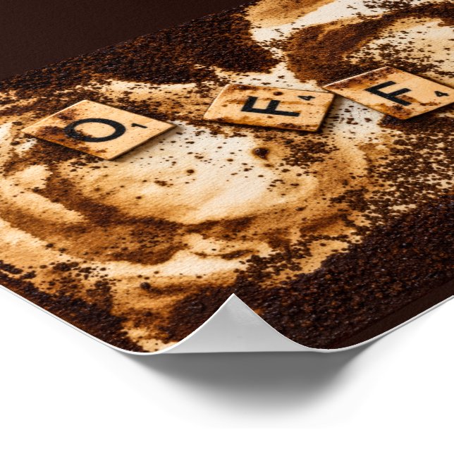 Coffee on Coffee Poster (Corner)