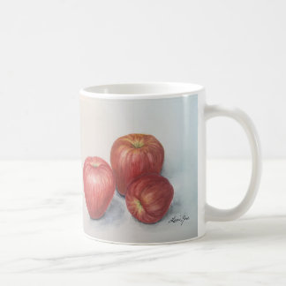 Coffee or Tea mug, featuring apple design Coffee Mug