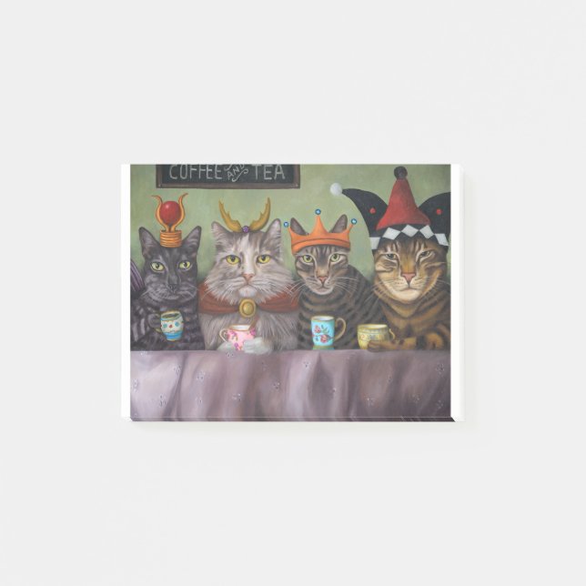 Coffee or tea post-it notes (Front)