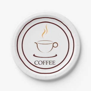 Coffee Paper Plate