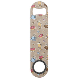 Coffee pattern bar key
