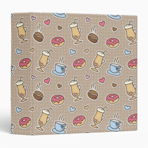Coffee pattern binder