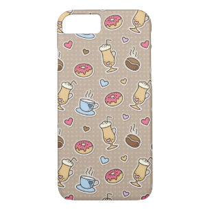 Coffee pattern Case-Mate iPhone case