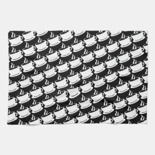 Coffee Pattern Kitchen Towel
