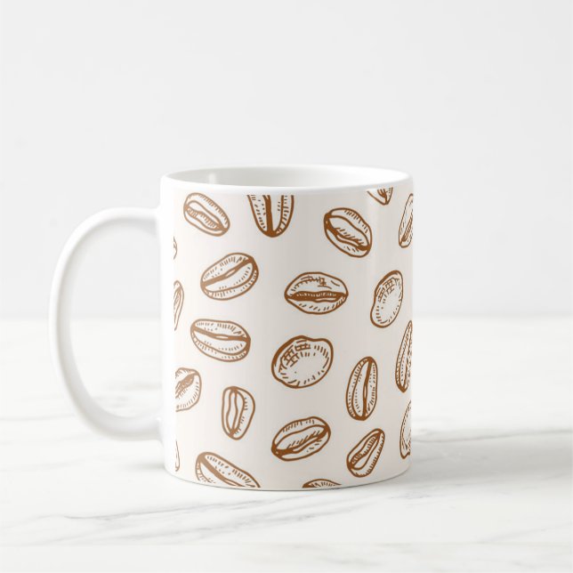Coffee pattern mug (Left)