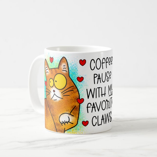 coffee pause with my favourite claws mug (Front Left)