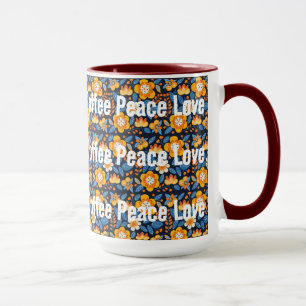Coffee Peace Love Mug