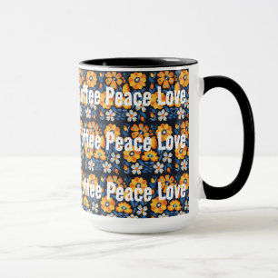 Coffee Peace Love Mug