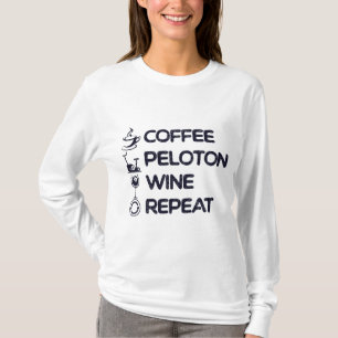Coffee Pelo Wine Repeat T-Shirt