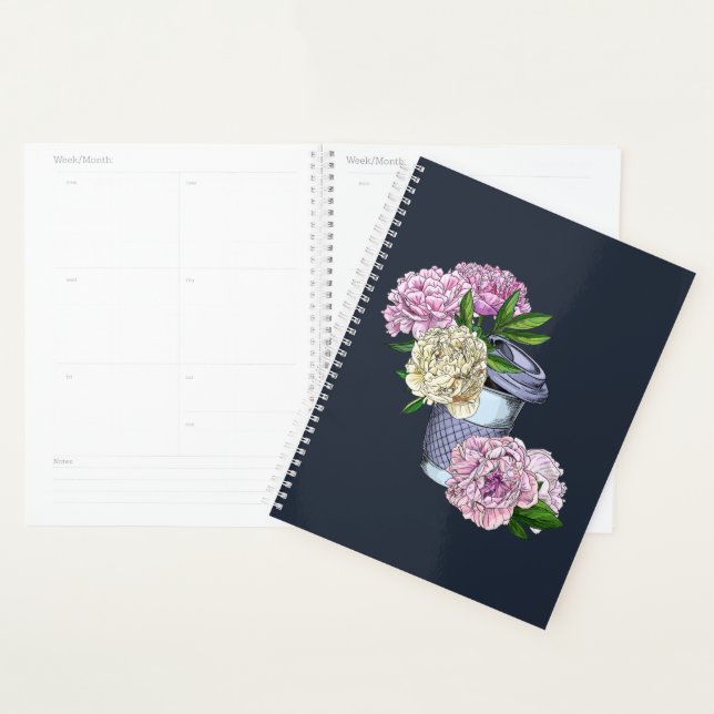 Coffee & Peonies Planner (Display)