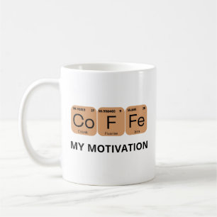 Coffee Periodic Table Element Coffee Mug
