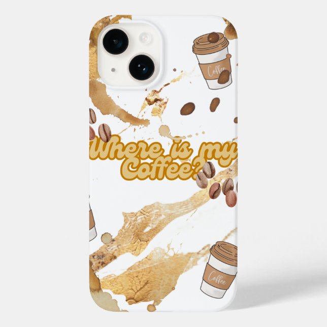 Coffee Phonecase Case-Mate iPhone Case (Back)