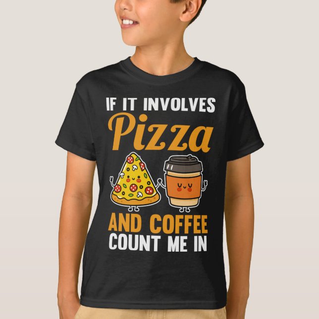 Coffee Pizza T-Shirt (Front)
