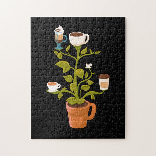 Coffee Plant Jigsaw Puzzle (Vertical)