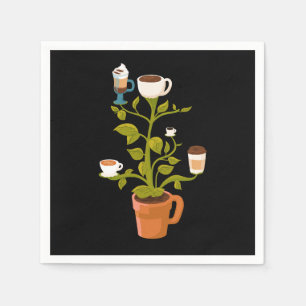 Coffee Plant Napkin