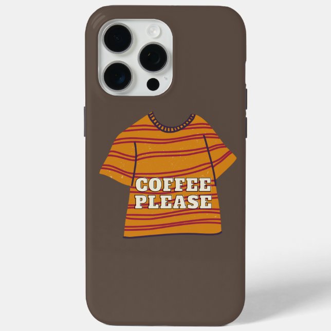 coffee please Case-Mate iPhone case (Back)