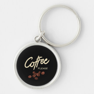 Coffee Please Coffee Lover Keychain