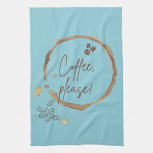 Coffee Please Kitchen Towel