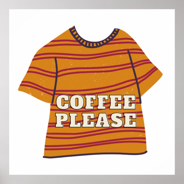 coffee please poster (Front)
