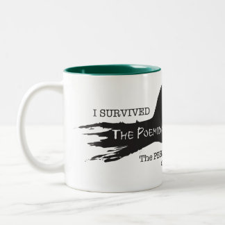 COFFEE = POEMS Two-Tone COFFEE MUG