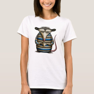 Coffee Possum Funny Animal Women’s T-Shirt