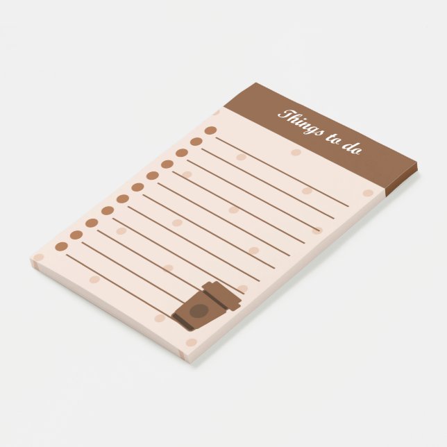 Coffee Post-it Notes (Angled)