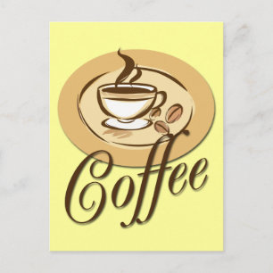 COFFEE POSTCARD
