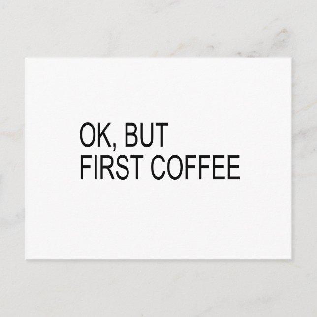 coffee postcard (Front)