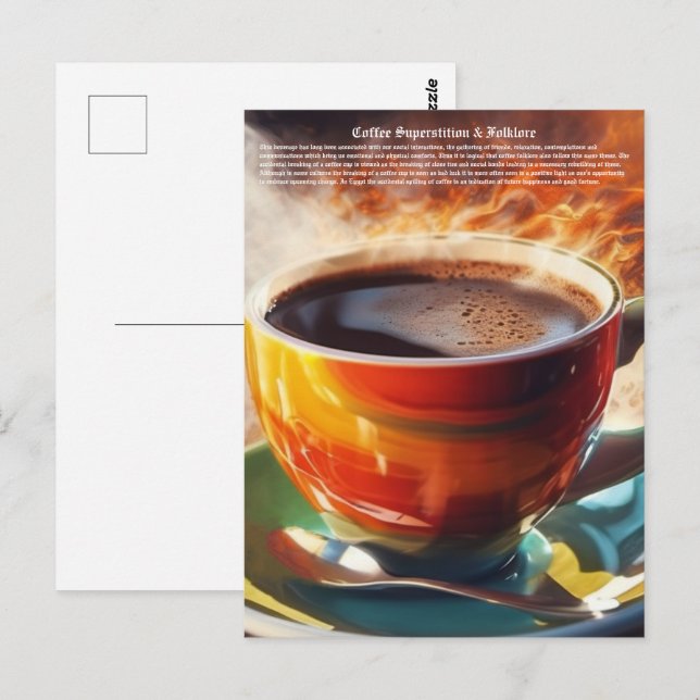 Coffee Postcard (Front/Back)