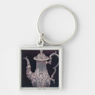 Coffee-pot by John Watson, Sheffield, 1818 Keychain
