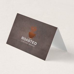 Coffee Pot Coffee Beans Barista Business Card