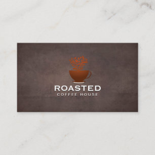 Coffee Pot Coffee Beans Barista Business Card
