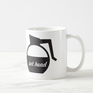 Coffee Pot Funny Pot Head Mug
