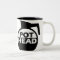 Coffee Pot Head Funny Mug Caffeine