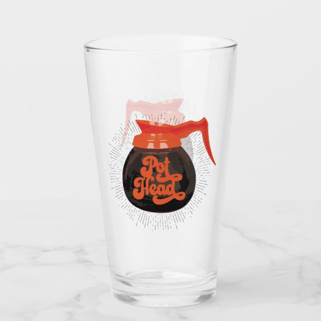 (Coffee) Pot Head Glass (Front)