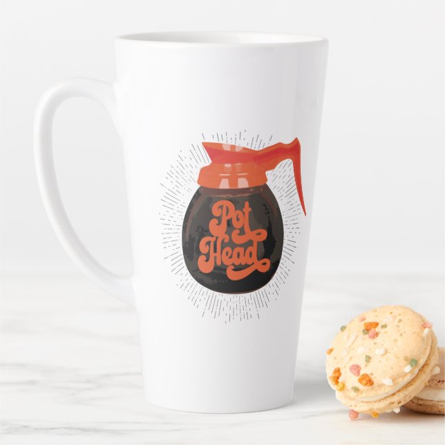 (Coffee) Pot Head Latte Mug (In Situ)