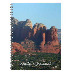 Coffee Pot Rock I in Sedona Arizona Notebook