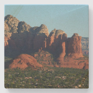 Coffee Pot Rock I in Sedona Arizona Stone Coaster