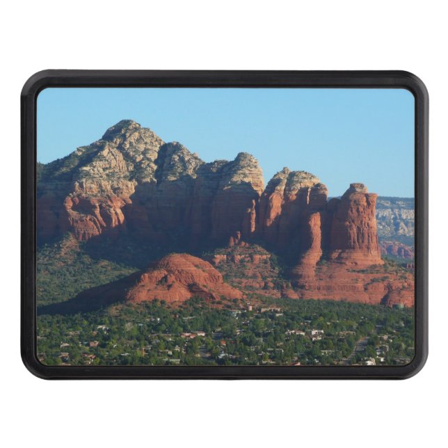 Coffee Pot Rock I in Sedona Arizona Trailer Hitch Cover (Front)