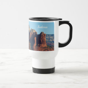 Coffee Pot Rock I in Sedona Arizona Travel Mug