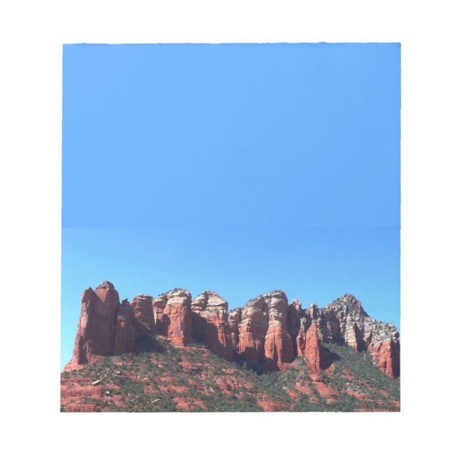 Coffee Pot Rock II in Sedona Arizona Notepad (Front)