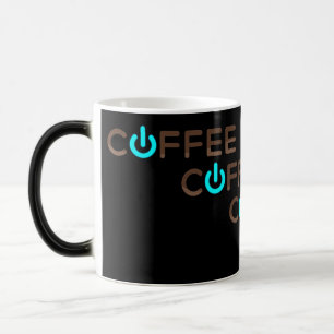 Coffee Power (Blue) Magic Mug