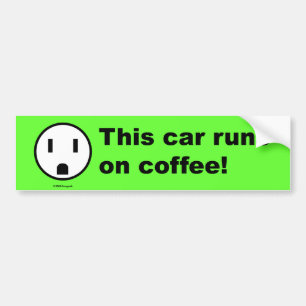 Coffee Power - Bumper Sticker