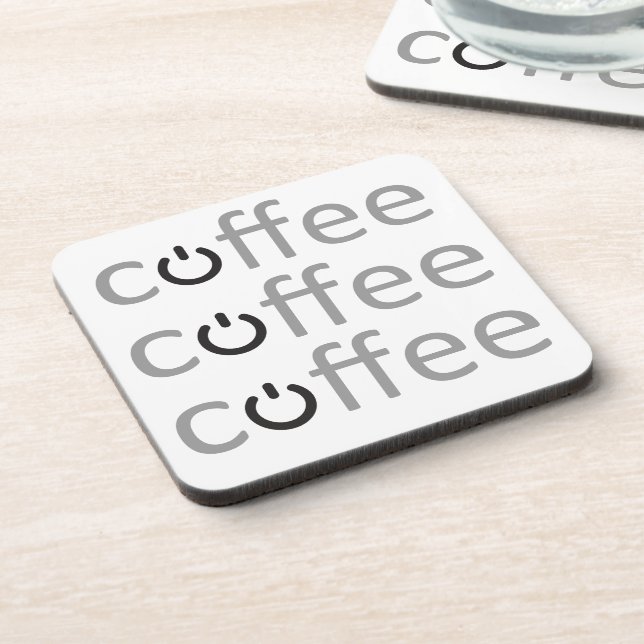 Coffee Power Coaster (Left Side)