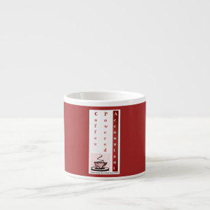 "Coffee Powered Accountant" Espresso Mug