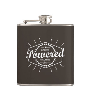 Coffee Powered Bicycle Hip Flask